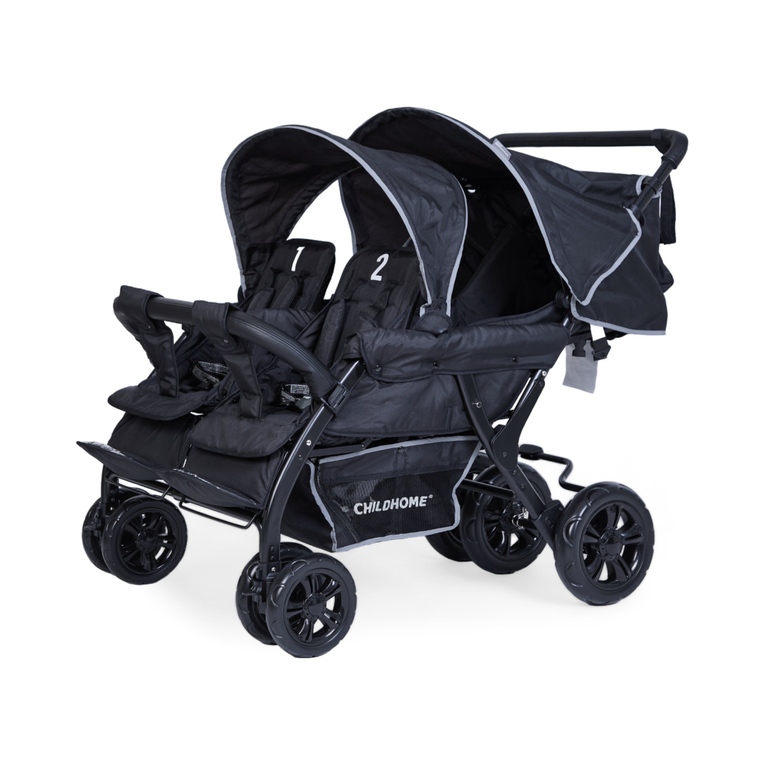 TSHAOUN 3 stuks kinderwagenhaken clips, karabijnhaken voor kinderwagen, kinderwagen karabijnhaak, kinderwagen haak voor luiertas, buggy haak met spons, haak voor luiertas