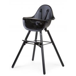 black high chair