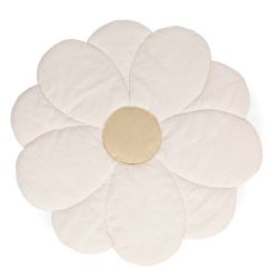 Playmat 110cm Flower offwhite