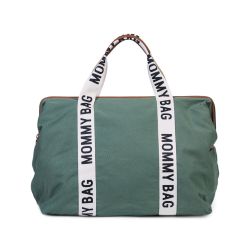 Mommy Bag ® Sac A Langer - Signature - Toile - Vert