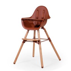 Evolu High Chair - Adjustable In Height (50-75 Cm/*90 Cm) - Rust
