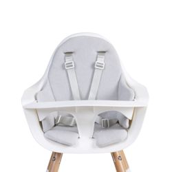 Coussin chaise haute bébé universel Ange Jersey Points dorés - Made in Bébé
