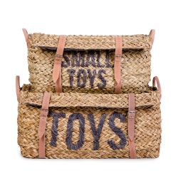 Toybox Rotan Antraciet 2st