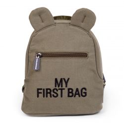 My First Bag Kinderrugzak - Canvas - Kaki