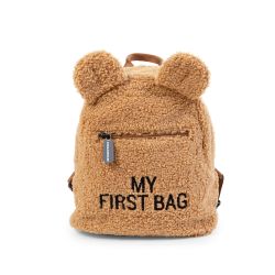 Sac Maternité Mommy Bag Puffered Teddy Marron, Childhome
