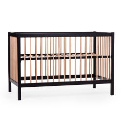 COT 97 - Babybett - 120x60Cm - Schwarz Natur
