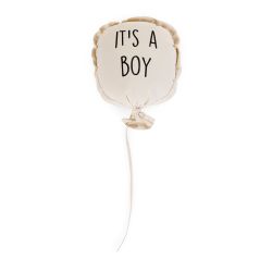 Ballon Toile - It's A Boy - Décoration Murale - 35x26x8 Cm