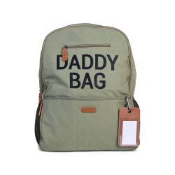Daddy Bag Sac A Dos À Langer - Toile - Kaki