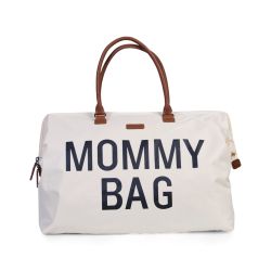 Mommy Bag ® Wickeltasche - Cremefarben Schwarz
