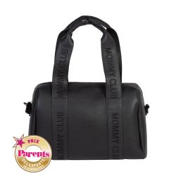 Wickeltasche Mommy Club - Signature - Veganes Leder - Schwarz