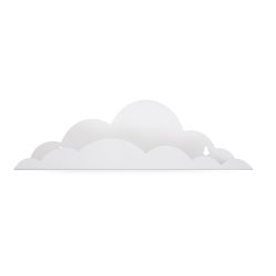 Wall Shelf Cloud - Metal - White