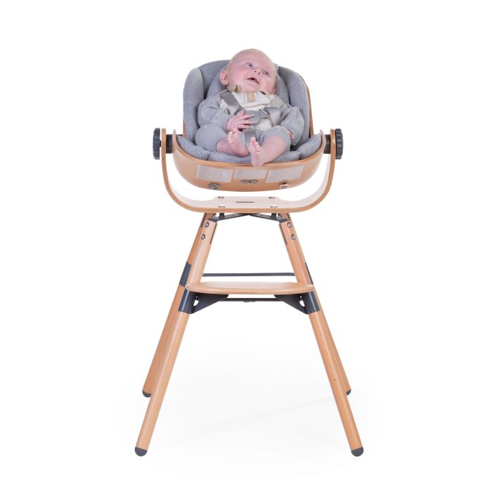 Childhome Housse Transat Evolux Jersey - Gris - Transat Childhome sur L'Armoire de Bébé