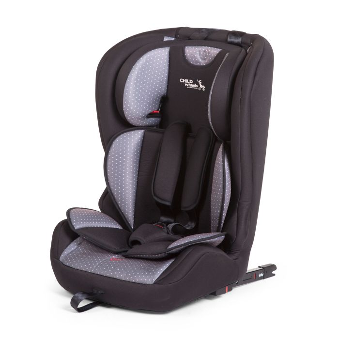 Car Seat Isofix - Group 1+2+3 - Grey Anthracite