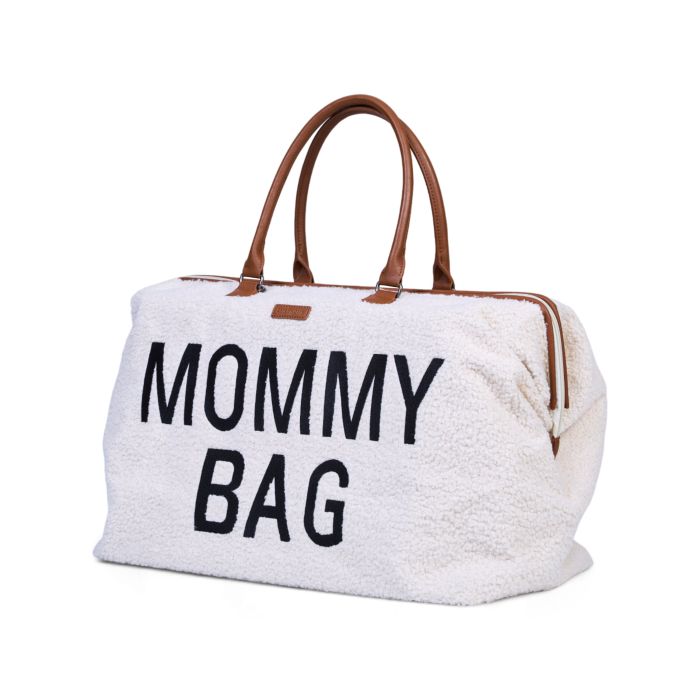 Mommy Bag ® Wickeltasche Teddy Altweiss