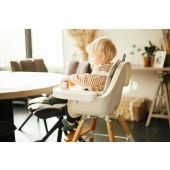 Kinderstoel Kussen Waterafstotend- Polyester - Grijs
