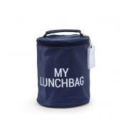 My Lunchbag - Avec Doublure Isolante - Navy Blanc