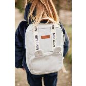 Mini Club Kids Backpack - Signature - Canvas - Off white