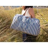 Mommy Bag ® Wickeltasche - Streifen  - Electric Blau/Light Blau