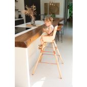 Evowood High Chair - Natural Rust