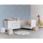 Wonder White - Meegroeibed - 70x140 Cm + Zijlatten