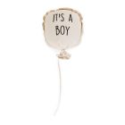 Canvas balloon 'it's a boy'