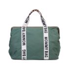 Mommy Bag ® Wickeltasche – Signature-Look - Canvas - Grün