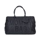 Mommy Bag ® Wickeltasche - Gesteppt - Schwarz