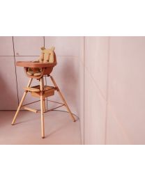 Evolu High Chair - Adjustable In Height (50-75 Cm/*90 Cm) - Rust