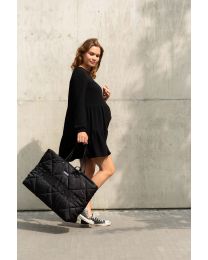 Nursery bag Family Bag Puffered black