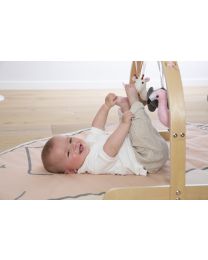 Baby Gym Universal Round - Wood - Natural