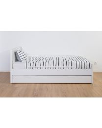Bed rail 120cm white