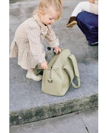 Verzorgingstas Mommy Club - Signature - Vegan Leer - Groen