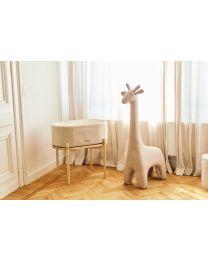 Standing Giraffe - Linen - Beige