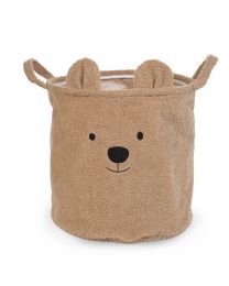 Aufbewahrungskorb - 40x40x40 Cm - Teddy - Braun