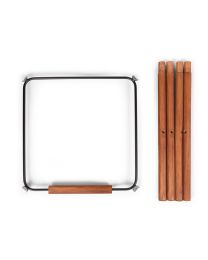 High chair Evolu naturel anthracite