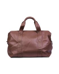 Nursery Bag Mommy Bag ® - Signature - Vegan Leather - Dark Brown