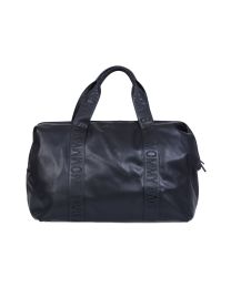 Nursery Bag Mommy Bag ® - Signature - Vegan Leather - Black