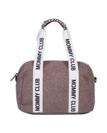 Verzorgingstas Mommy Club - Signature - Teddy Zacht Bruin