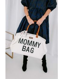 Mommy Bag Wickeltasche - Teddy Altweiss