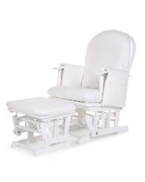 Kussenhoes Voor Gliding Chair Schommelstoel - Katoen Polyester - Wit
