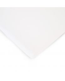 Fitted Sheet Teenager Bed - 90x200 Cm - Jersey - White