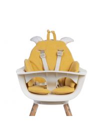 Giraffe High Chair Seat Cushion Universal - Velvet - Ochre