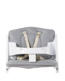 High Chair Seat Cushion - Jersey - Grey