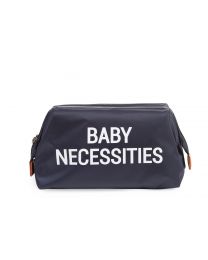 Baby Necessities Toilettas - Navy Wit