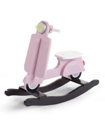 Schommel Scooter - MDF - Roze Zwart