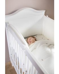 Romantic White - Cot Bed - 70x140 Cm