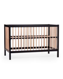 COT 97 - Baby bed - 120x60Cm – Black Natural