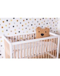 COT 97 - Baby bed - 120x60Cm - White Natural
