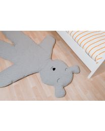 Teddy Playmat Big - 150 Cm - Jersey - Grey
