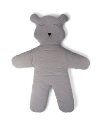 Speelmat Teddybeer - 150 Cm - Jersey - Grijs